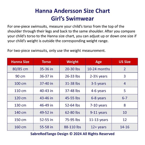 NWT Hanna Andersson Sunblock 1PC Swimsuit Merry Mermaids Pink Print 150 12 - Picture 5 of 5